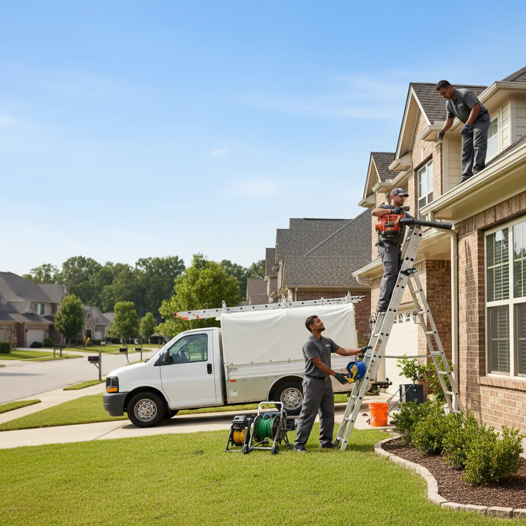 Home Gutter Service in Pryor, OK near me